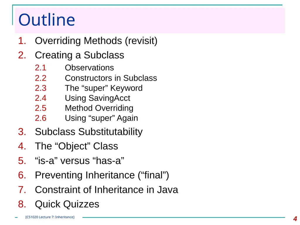 CS1020 Lecture Note #7: Object Oriented - slide 4 of 34