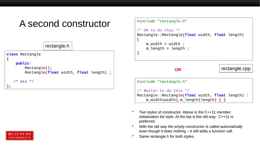 Introduction to C++: Part 2 Tutorial Outline: - slide 12 of 66