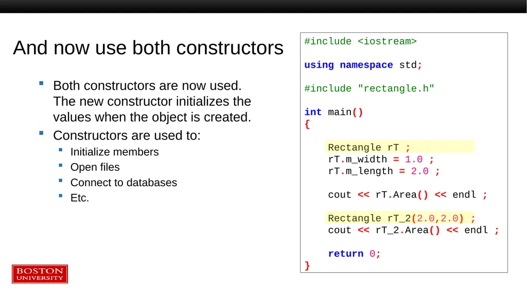 Introduction to C++: Part 2 Tutorial Outline: - slide 14 of 66