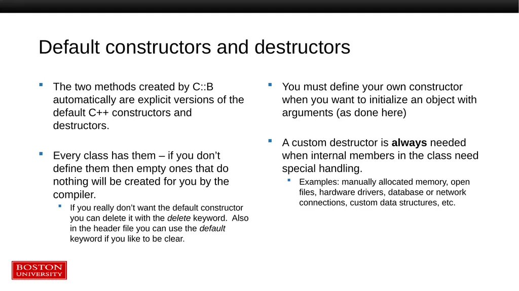 Introduction to C++: Part 2 Tutorial Outline: - slide 19 of 66