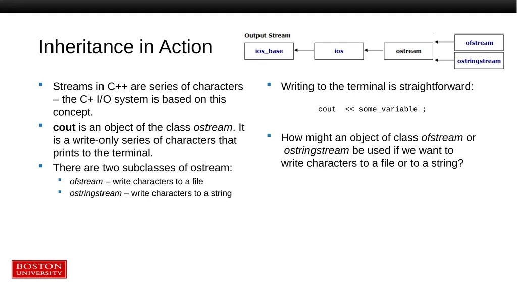 Introduction to C++: Part 2 Tutorial Outline: - slide 27 of 66