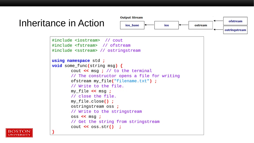 Introduction to C++: Part 2 Tutorial Outline: - slide 29 of 66