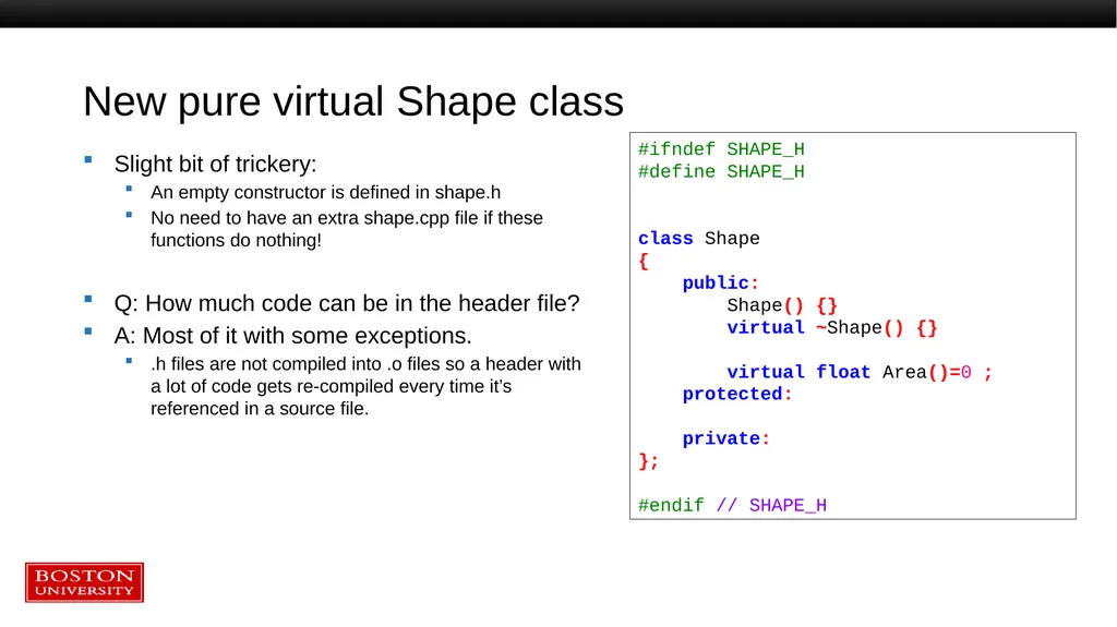Introduction to C++: Part 2 Tutorial Outline: - slide 58 of 66