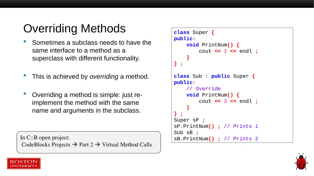Introduction to C++: Part 2 Tutorial Outline: - slide 45 of 66