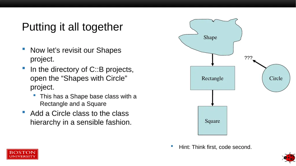 Introduction to C++: Part 2 Tutorial Outline: - slide 57 of 66