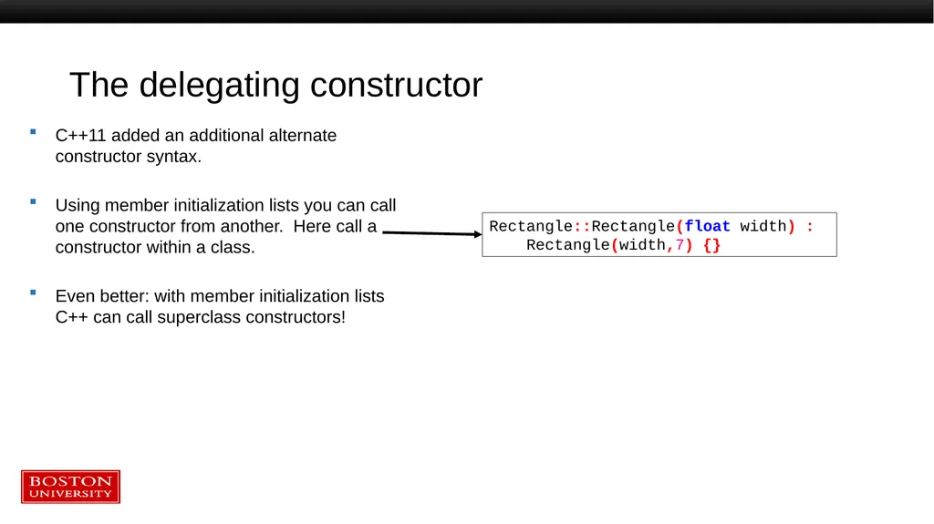 Introduction to C++: Part 2 Tutorial Outline: - slide 39 of 66