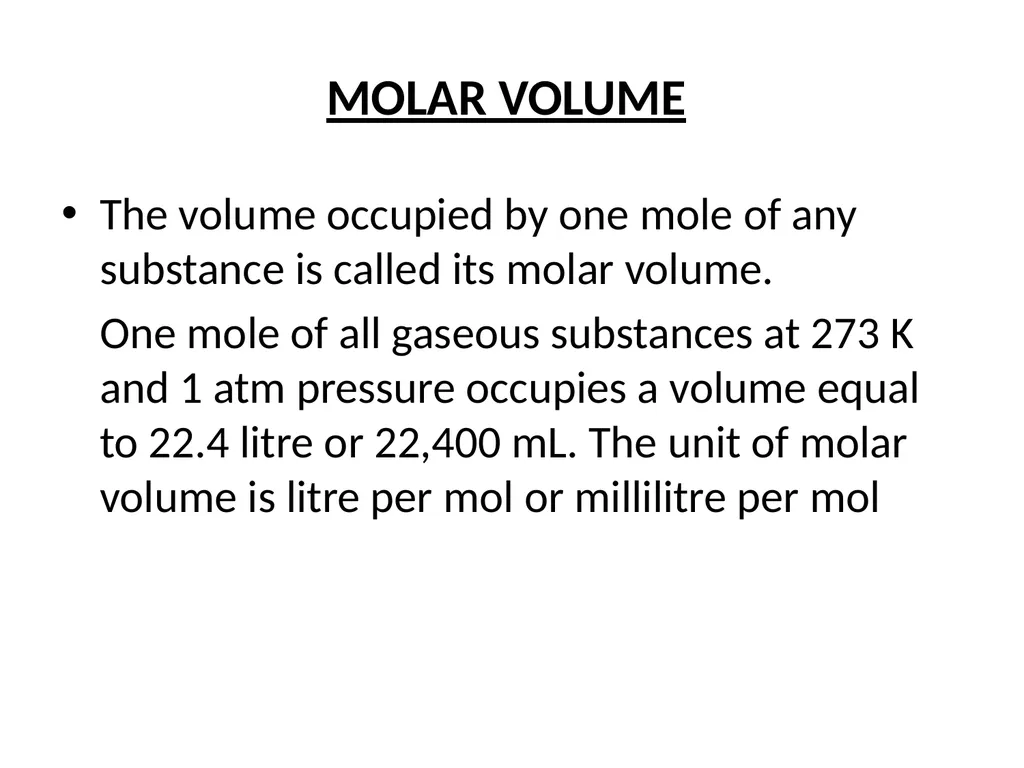 SOME BASIC CONCEPTS OF CHEMISTRY CHEMISTRY - slide 18 of 24