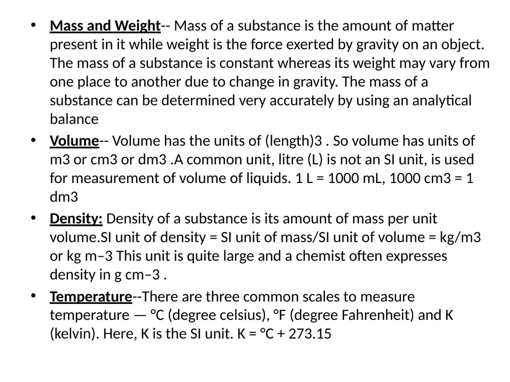 SOME BASIC CONCEPTS OF CHEMISTRY CHEMISTRY - slide 5 of 24