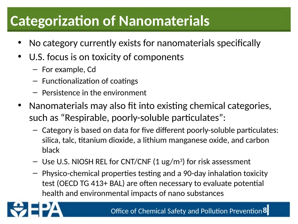 Regulatory Priorities and Information Needs Linked - slide 8 of 24