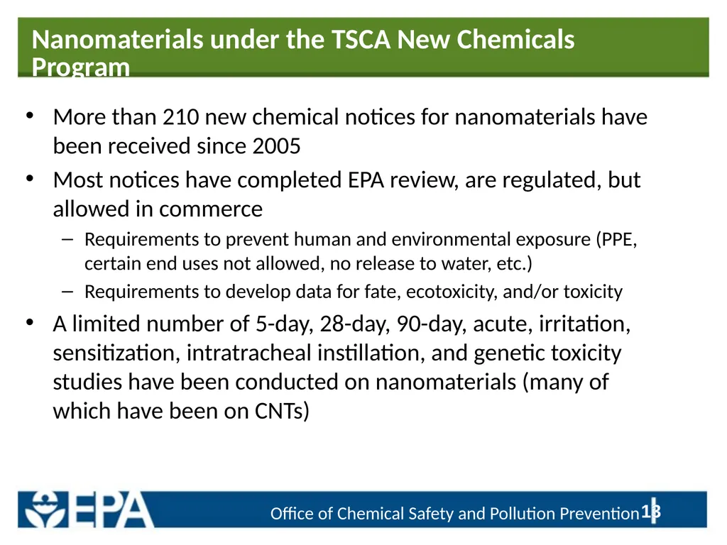 Regulatory Priorities and Information Needs Linked - slide 13 of 24