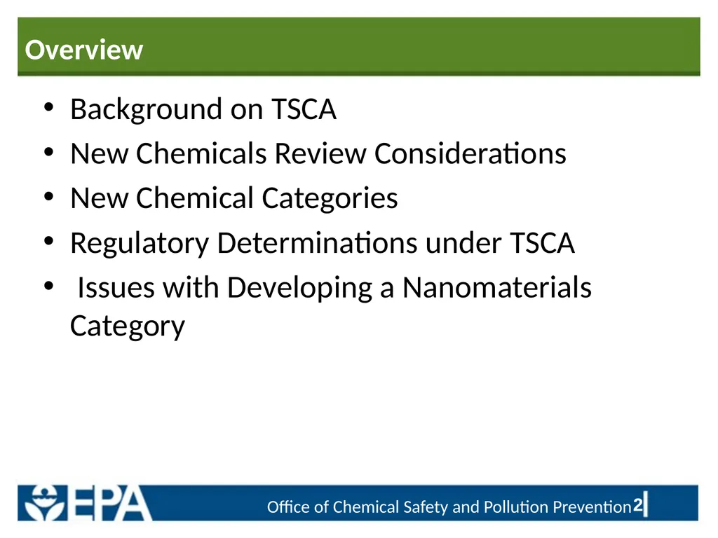 Regulatory Priorities and Information Needs Linked - slide 2 of 24