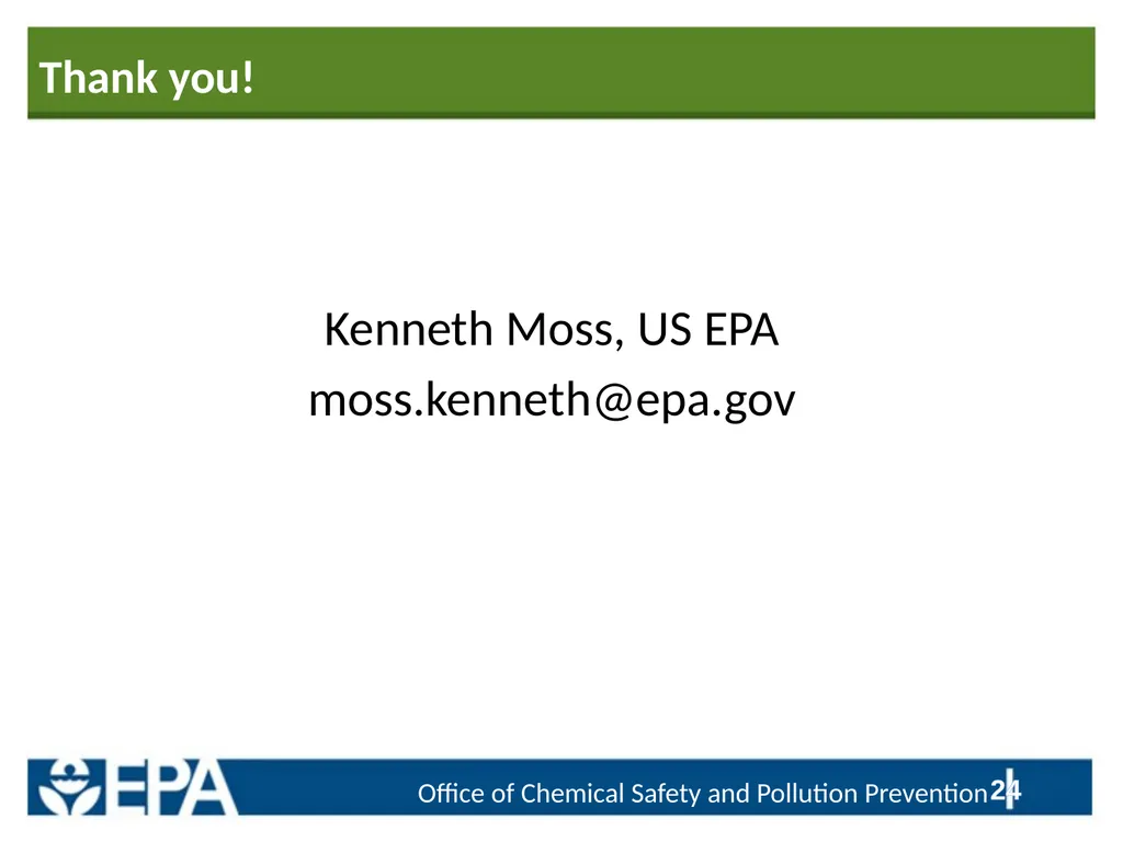 Regulatory Priorities and Information Needs Linked - slide 24 of 24