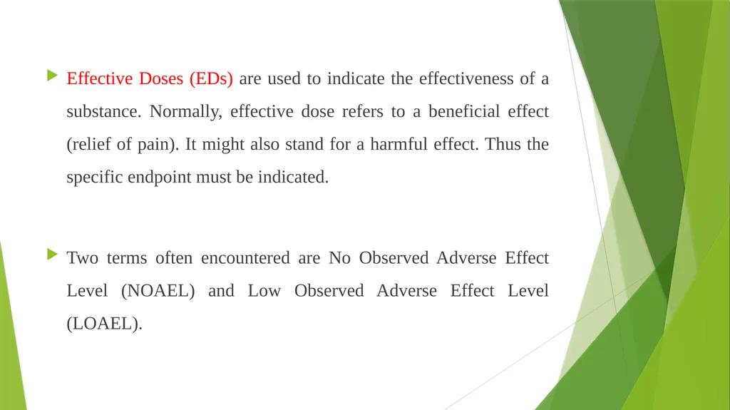 MECHANISTIC TOXICOLOGY VPP- 609 Unit I - slide 18 of 21