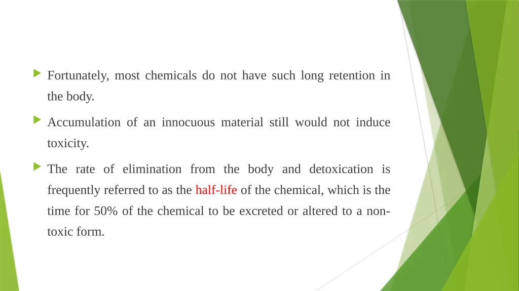 MECHANISTIC TOXICOLOGY VPP- 609 Unit I - slide 7 of 21