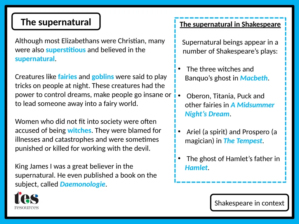 The four humours Shakespeare in context - slide 4 of 6