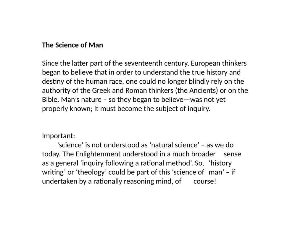 Lecture 9/Term 1: What is Man? The Quest for Human - slide 13 of 21