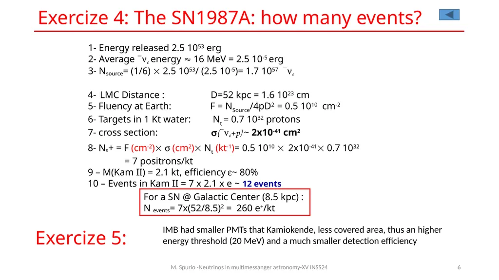 Neutrinos in multimessanger astronomy solution for - slide 6 of 13