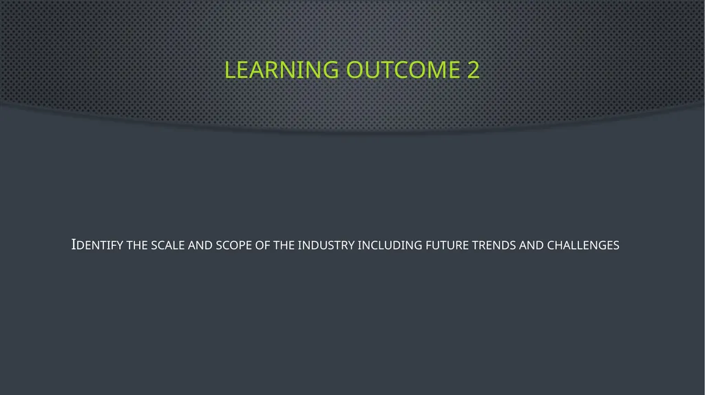 Unit 6 managing aviation services Learning outcome - slide 2 of 36
