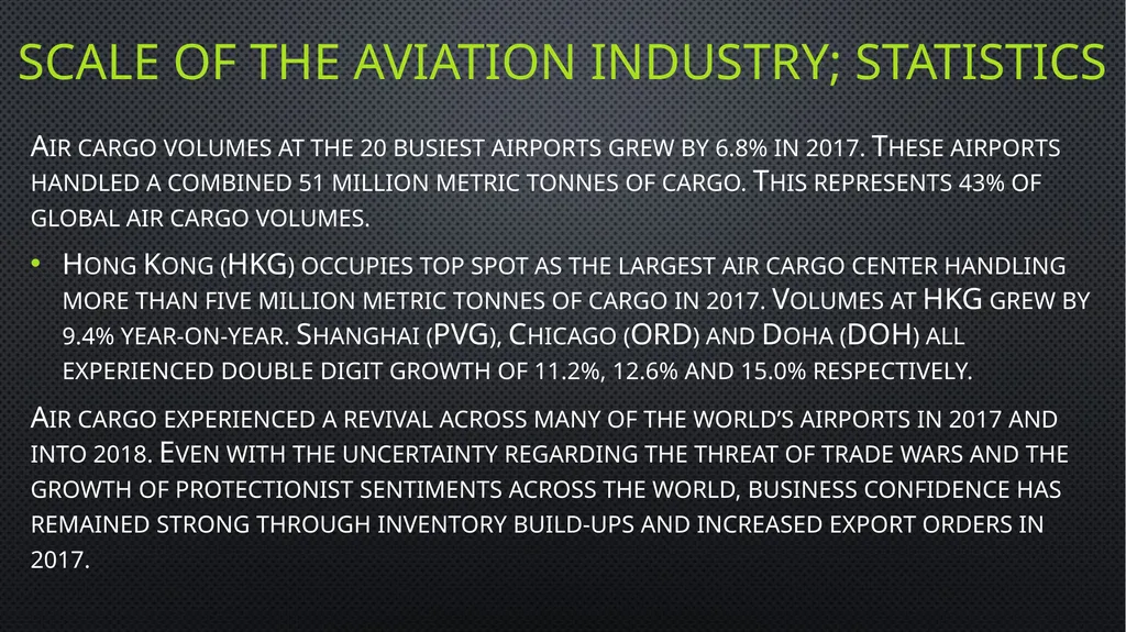 Unit 6 managing aviation services Learning outcome - slide 15 of 36