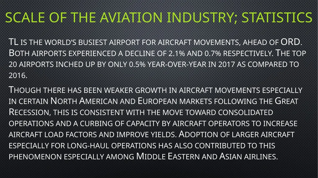 Unit 6 managing aviation services Learning outcome - slide 24 of 36