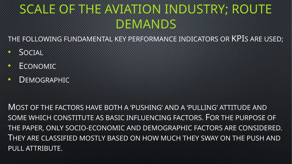 Unit 6 managing aviation services Learning outcome - slide 29 of 36