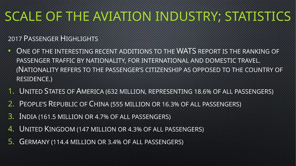 Unit 6 managing aviation services Learning outcome - slide 9 of 36