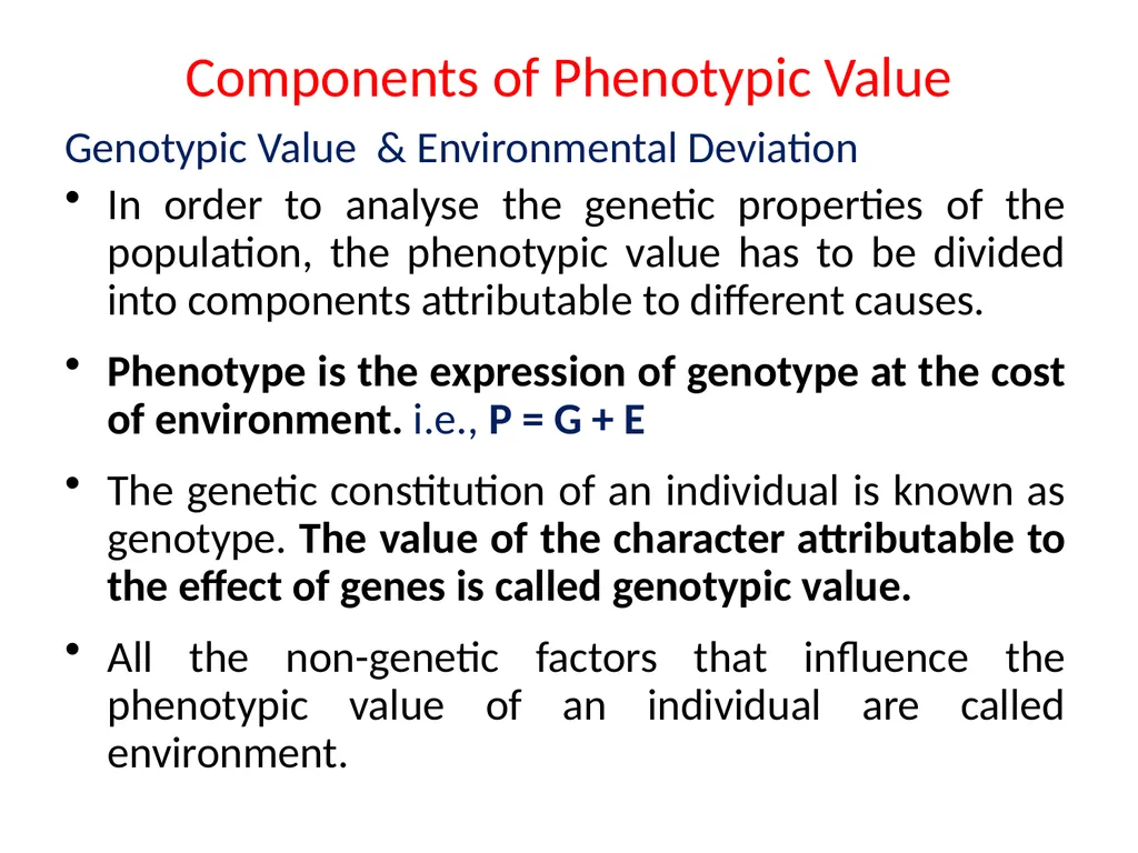 ANIMAL GENETICS & BREEDING UNIT – II Principles of - slide 10 of 23