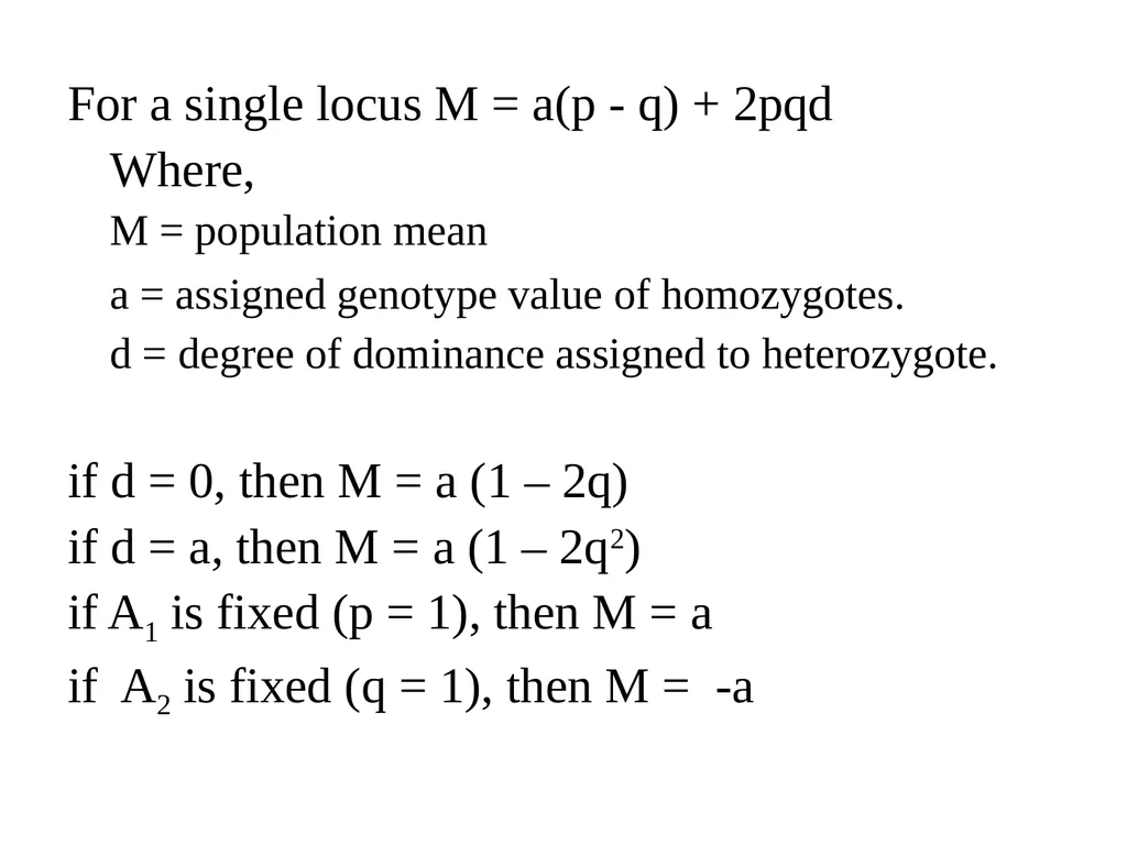 ANIMAL GENETICS & BREEDING UNIT – II Principles of - slide 18 of 23