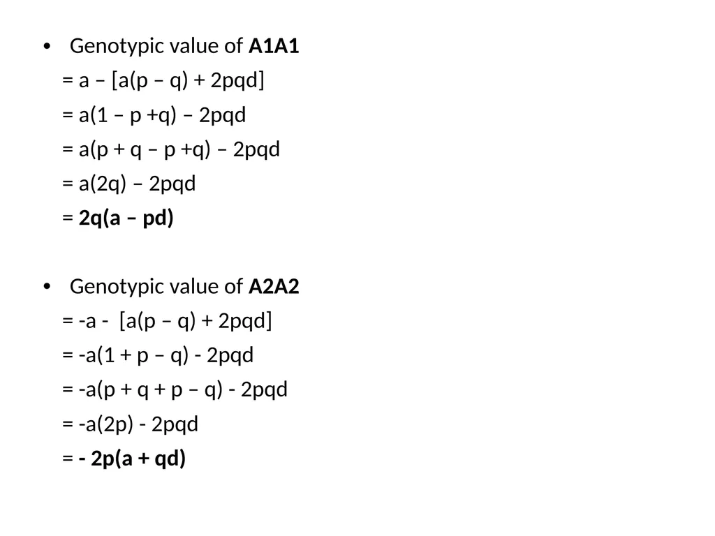 ANIMAL GENETICS & BREEDING UNIT – II Principles of - slide 21 of 23