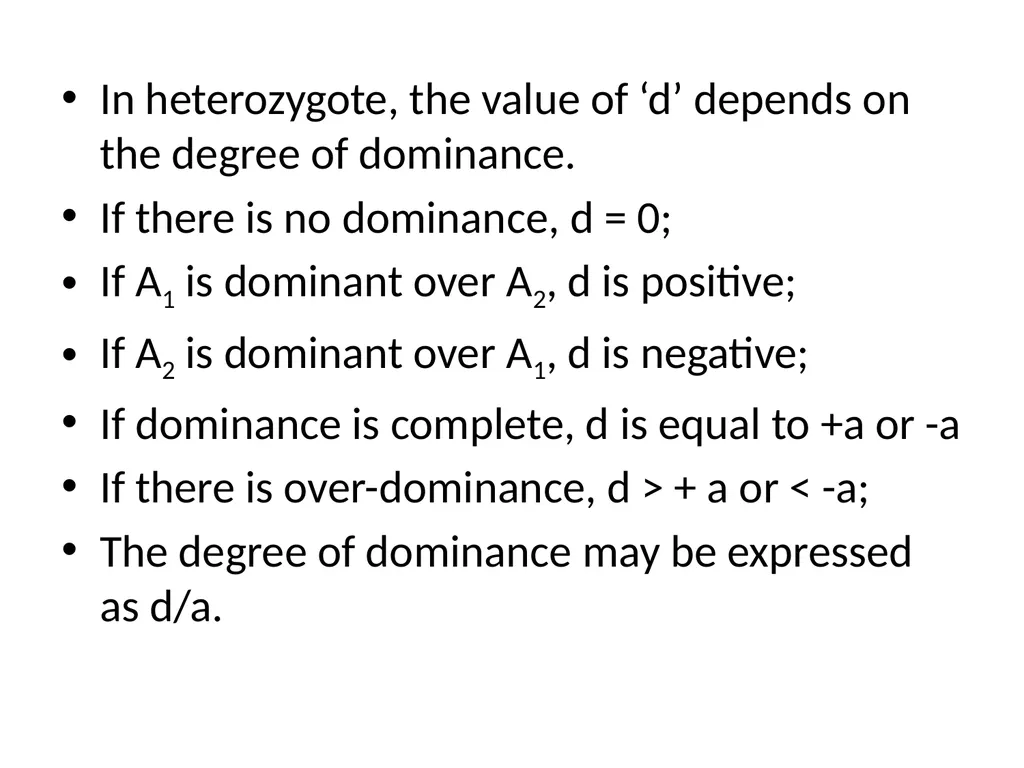 ANIMAL GENETICS & BREEDING UNIT – II Principles of - slide 15 of 23