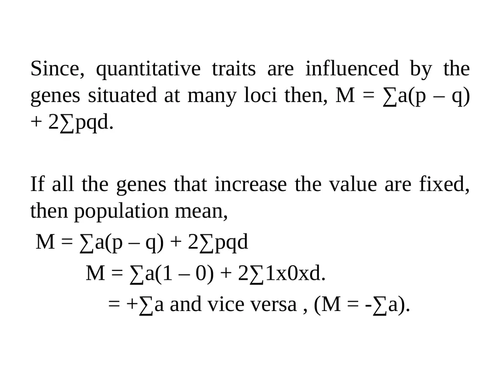 ANIMAL GENETICS & BREEDING UNIT – II Principles of - slide 19 of 23