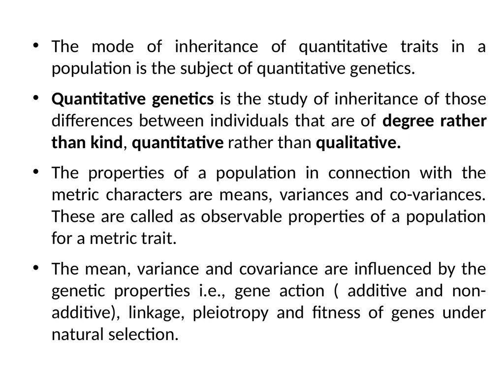 ANIMAL GENETICS & BREEDING UNIT – II Principles of - slide 8 of 23