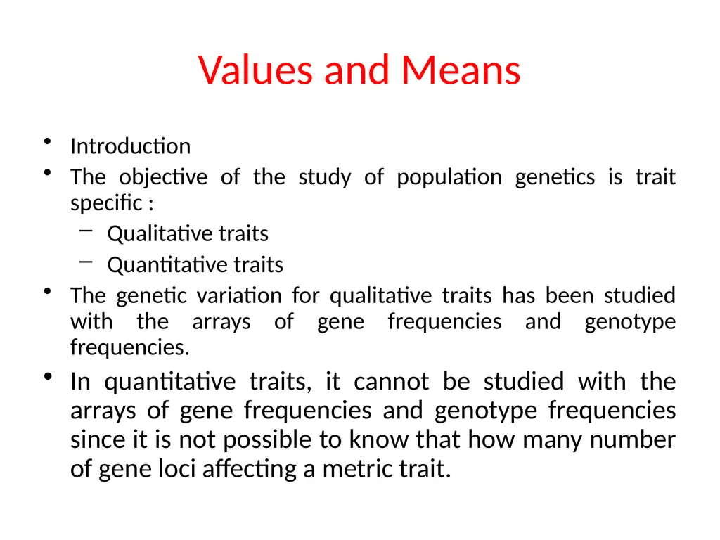 ANIMAL GENETICS & BREEDING UNIT – II Principles of - slide 7 of 23