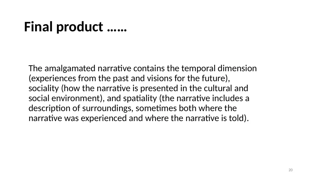 Narrative Research and Ethics in Qualitative - slide 20 of 31