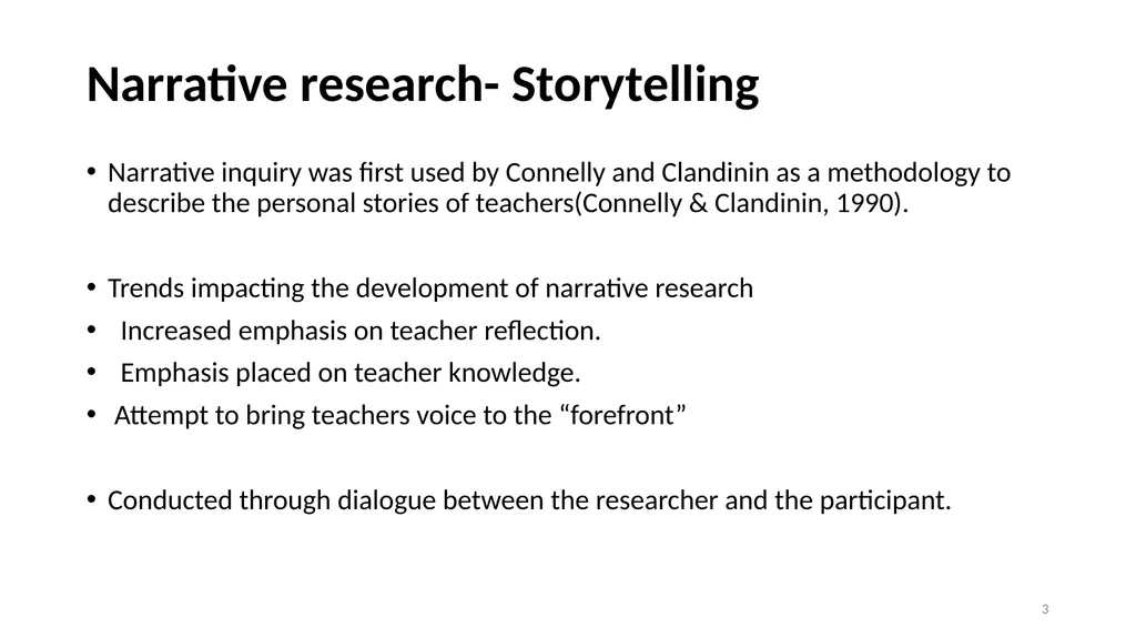 Narrative Research and Ethics in Qualitative - slide 3 of 31