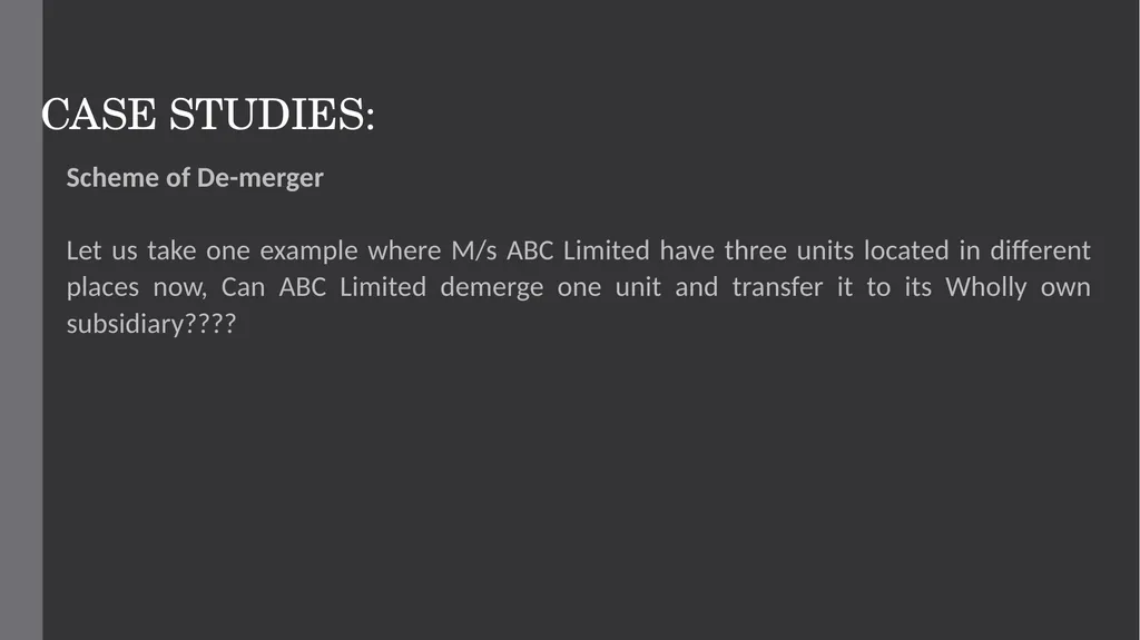 Merger and Amalgamation under section 233 (Fast - slide 11 of 17