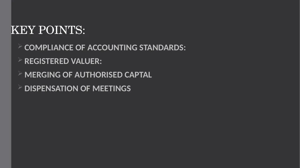 Merger and Amalgamation under section 233 (Fast - slide 7 of 17