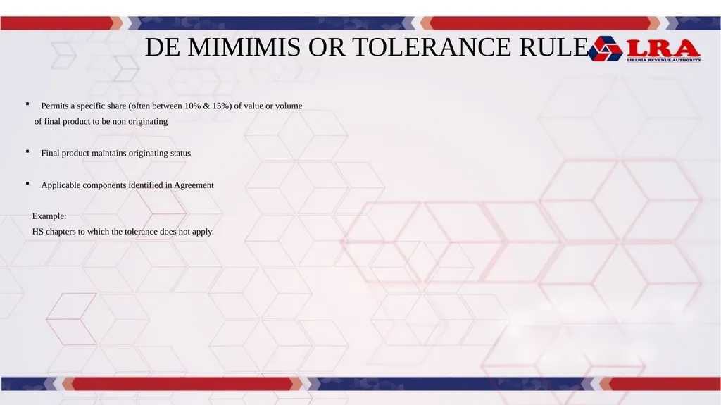 MODULE I: Presented By: LRA TRAINING TEAM Rules of - slide 54 of 67