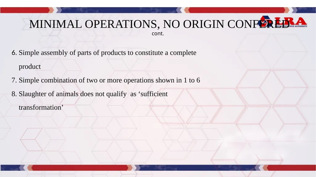 MODULE I: Presented By: LRA TRAINING TEAM Rules of - slide 53 of 67