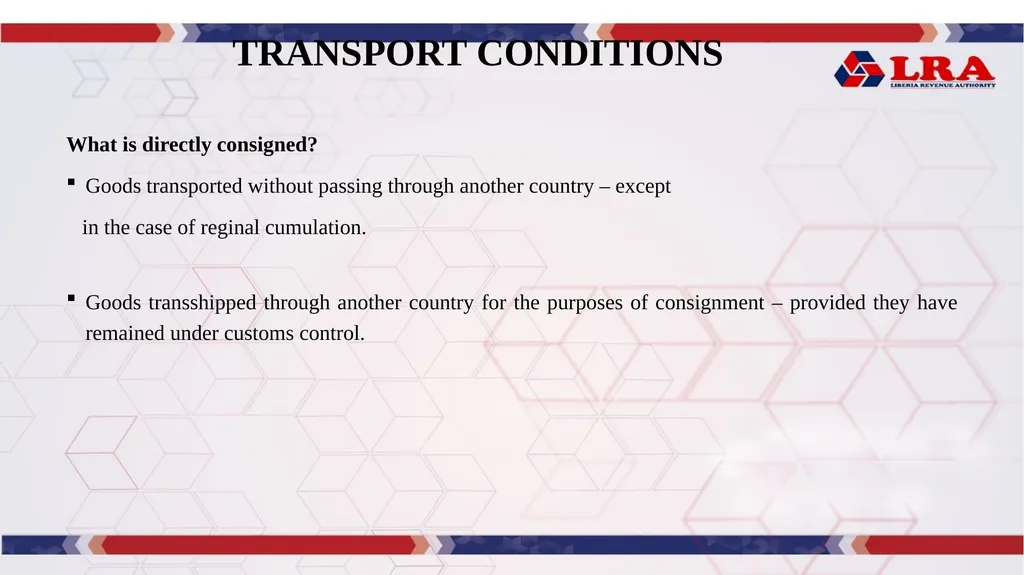 MODULE I: Presented By: LRA TRAINING TEAM Rules of - slide 60 of 67