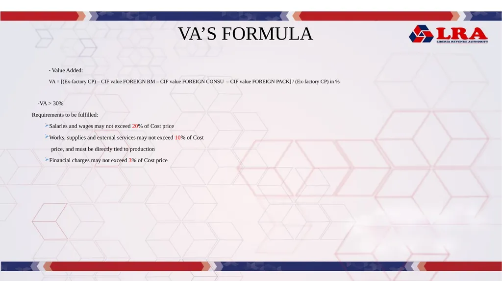 MODULE I: Presented By: LRA TRAINING TEAM Rules of - slide 45 of 67