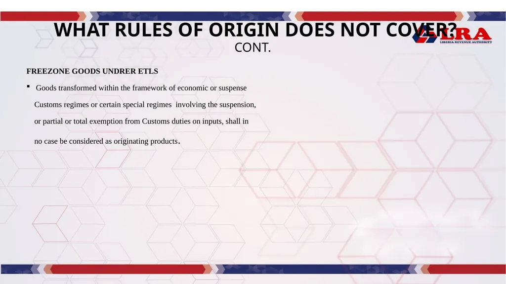 MODULE I: Presented By: LRA TRAINING TEAM Rules of - slide 10 of 67