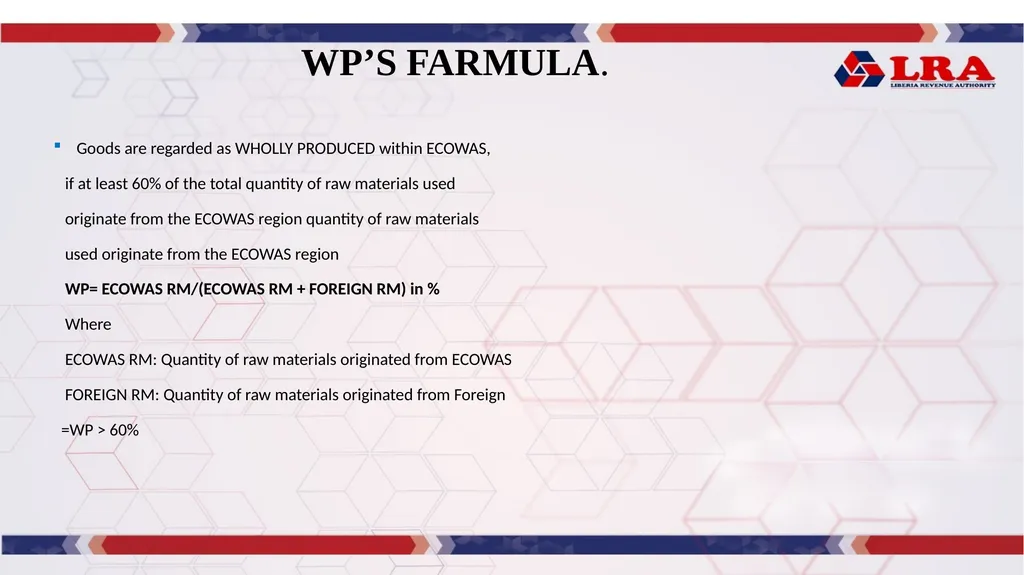 MODULE I: Presented By: LRA TRAINING TEAM Rules of - slide 37 of 67