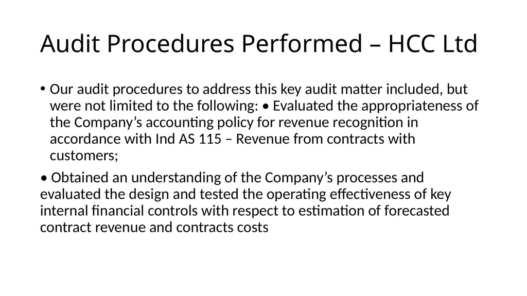 SEMINAR ON ACCOUNTING STANDARD Challenges in - slide 19 of 22