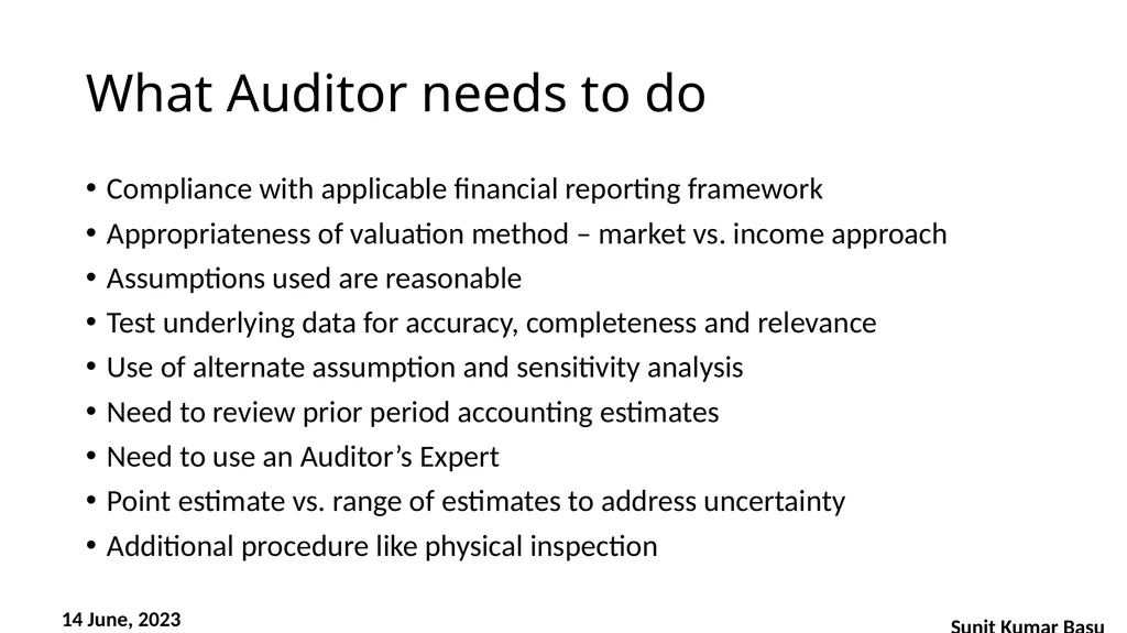SEMINAR ON ACCOUNTING STANDARD Challenges in - slide 13 of 22