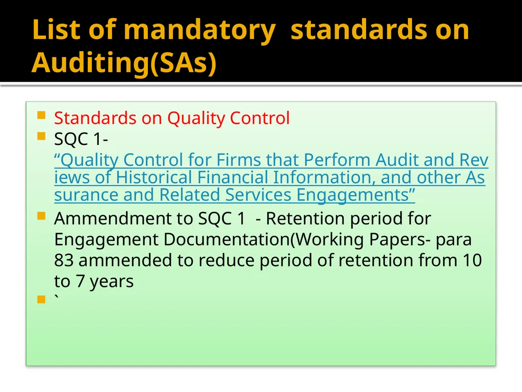 Compliance with Technical and Professional - slide 4 of 29