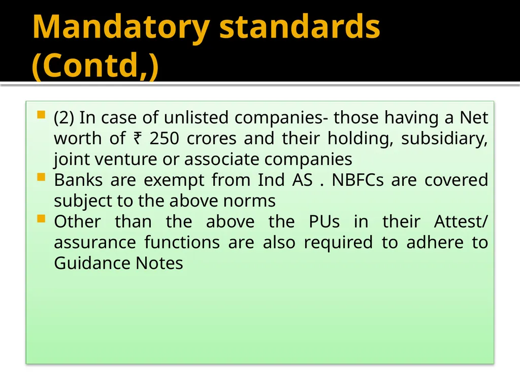Compliance with Technical and Professional - slide 3 of 29