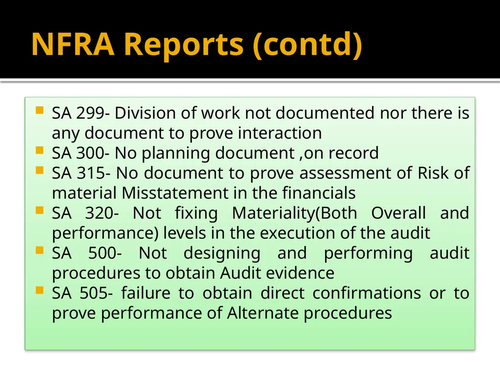 Compliance with Technical and Professional - slide 11 of 29