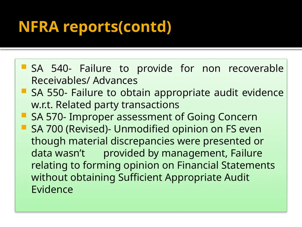 Compliance with Technical and Professional - slide 12 of 29