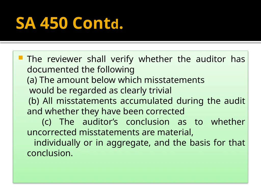 Compliance with Technical and Professional - slide 22 of 29